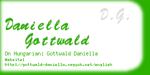 daniella gottwald business card